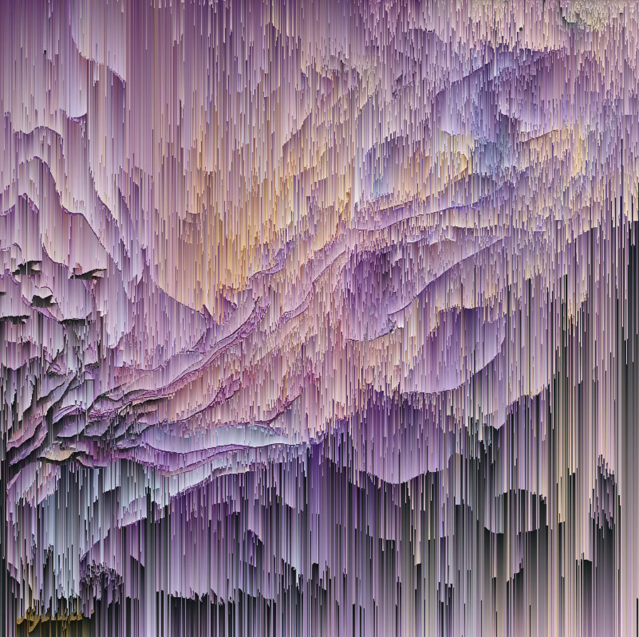 Flamingo - Pixel Interpolate Digital Art by Themayart