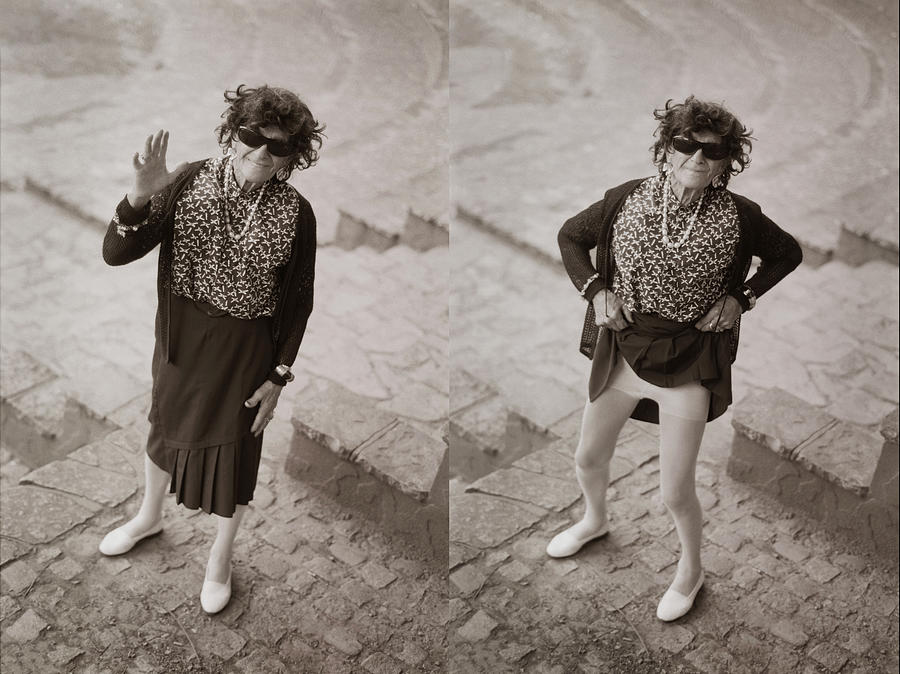 Cross-dresser Photograph - Flash, Buenos Aires Argentina 2005 by Michael Chiabaudo