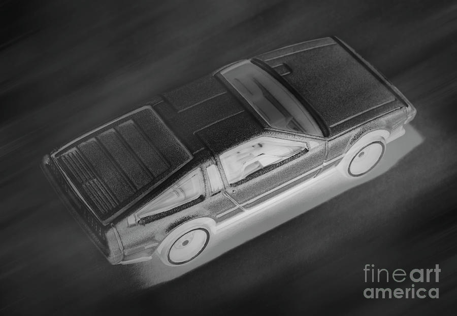Back To The Future Photograph - Flashback to the future by Jorgo Photography