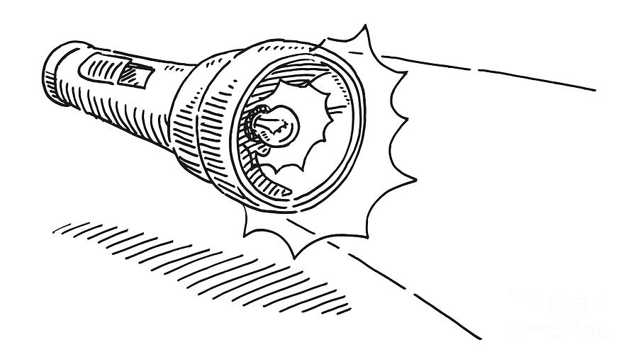 flashlight sketch