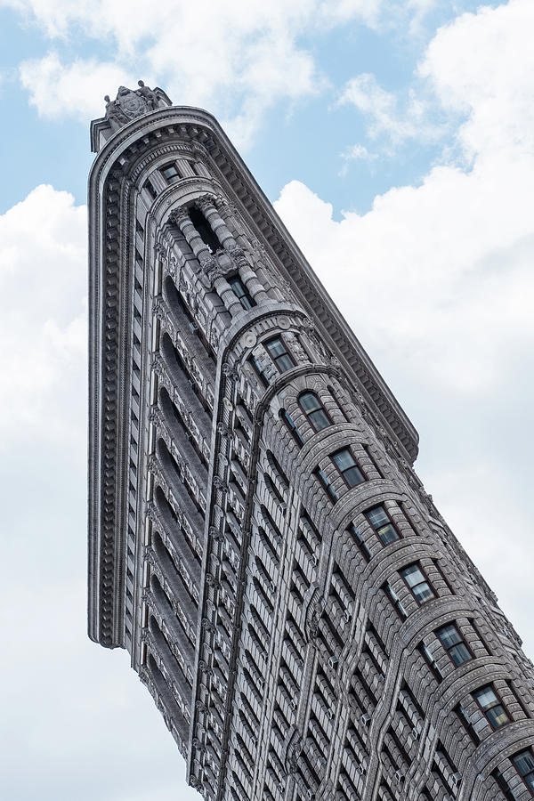 Flat Iron facade Photograph by Alberto Zanoni