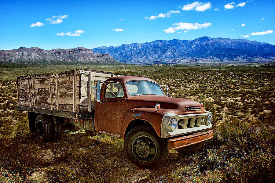Flatbed Truck - Studebaker Photograph by Nikolyn McDonald