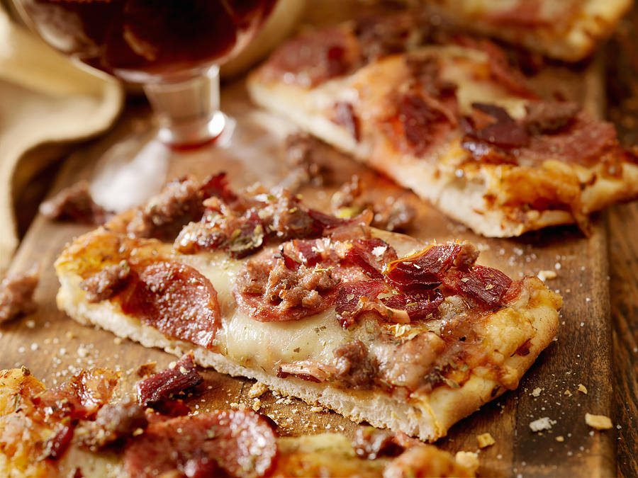 Flatbread Pizza Photograph by LauriPatterson