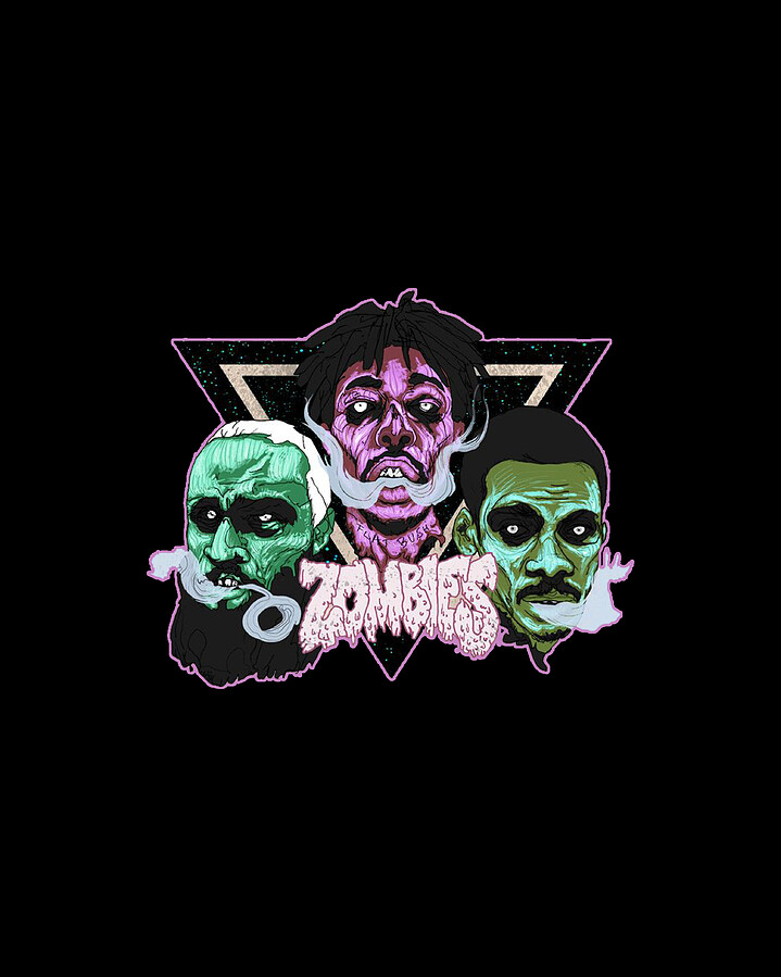 Flatbush Zombies Digital Art by Benardkioli Benardkioli Pixels