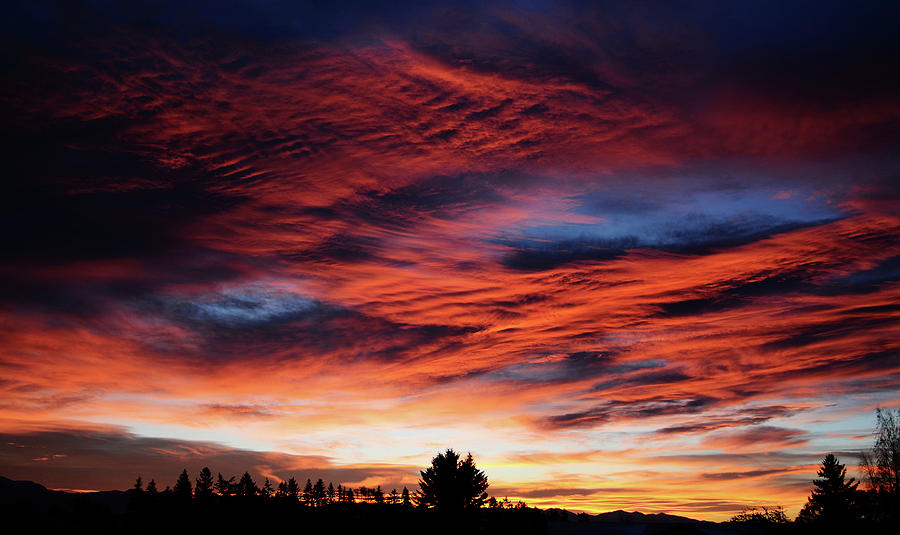 Flathead Valley Sunrise Photograph by Whispering Peaks Photography ...