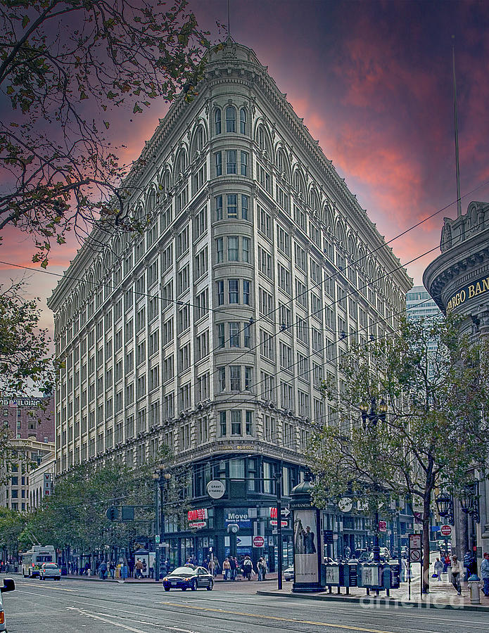 Flatiron Building San Francisco Photograph by David Zanzinger