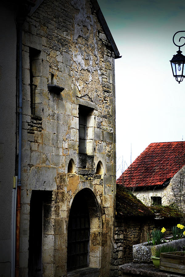Flavigny Medieval Buildings 1 Photograph by Nadalyn Larsen
