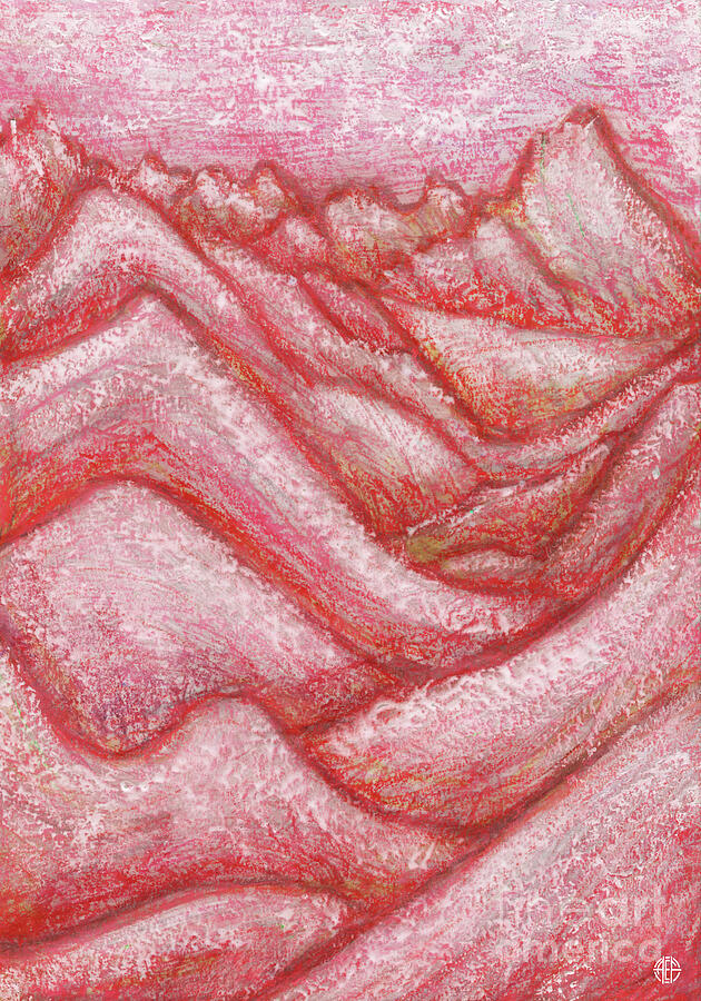 Fleshy Mountain  Painting by Amy E Fraser