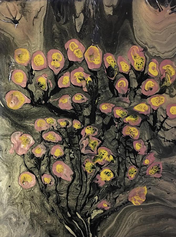 Fleurs du Mal Painting by Rowena Rizo-Patron