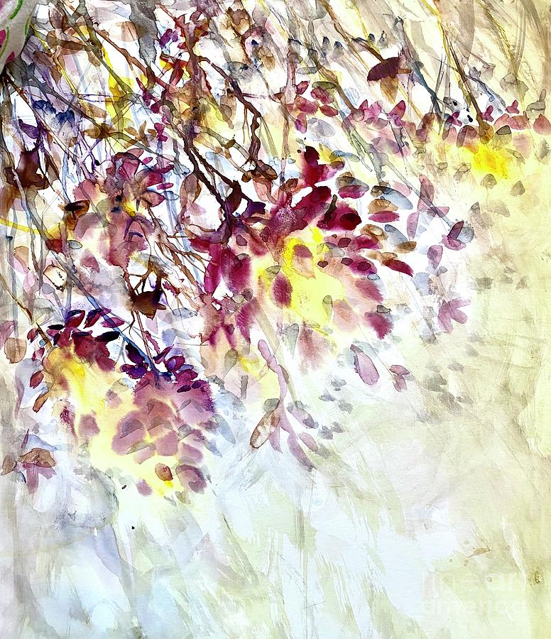 Fleurs Florales 4 Painting by Francelle Theriot