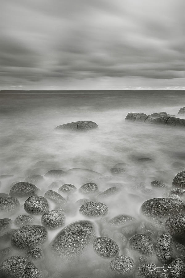 Black And White Photograph - Flinders Island by Dean Cooper