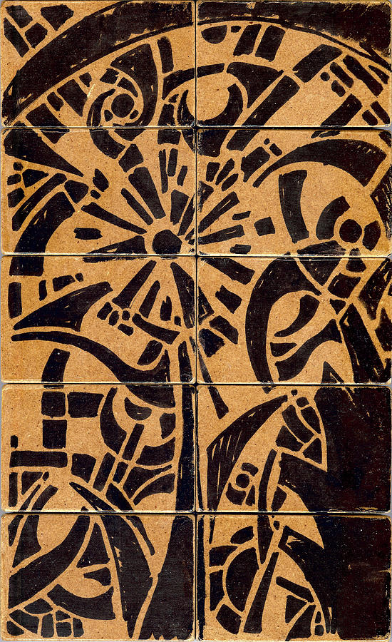 Flipside 2 Panel A Drawing by Joseph A Langley Flipside 2 Panel A Drawing by Joseph A Langley