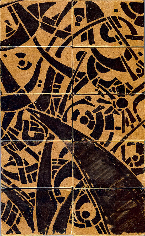 Flipside 2 Panel D Drawing by Joseph A Langley Flipside 2 Panel D Drawing by Joseph A Langley