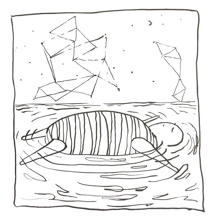 Float Drawing by Alexia Cameron Fine Art America