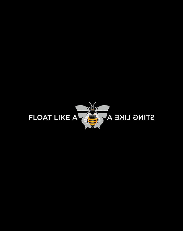 Float Like A Butterfly Sting Like A Bee Digital Art By Jessika Bosch
