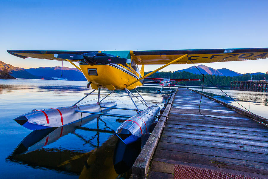 Float Plane at Prince Rupert Photograph by Dennis Eymann