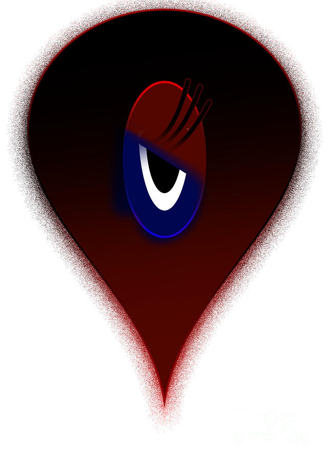 Floater Spy Ghostly Impression Cartoon Digital Art by Delynn Addams