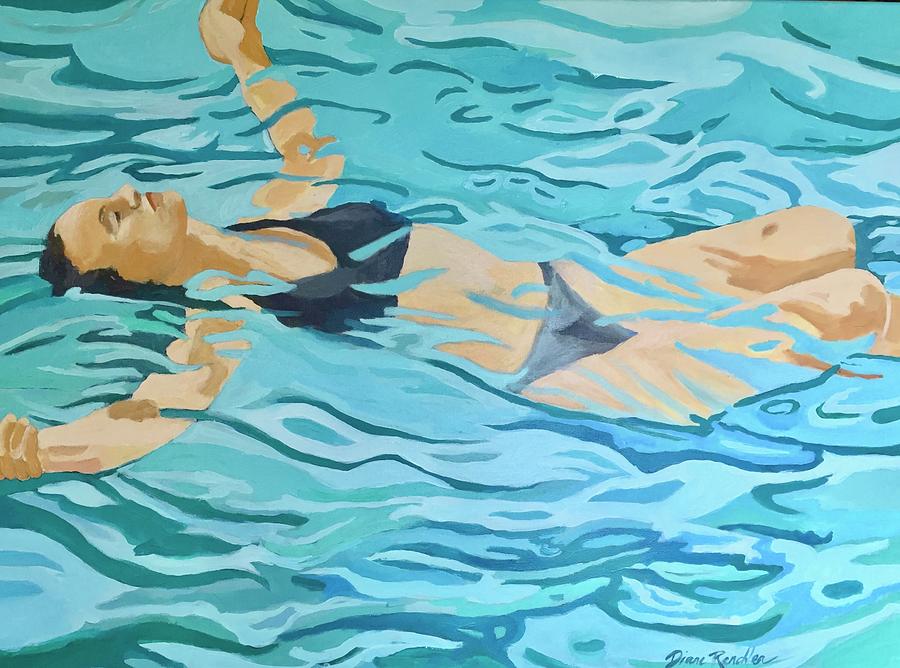 Floating Painting by Diane Renchler