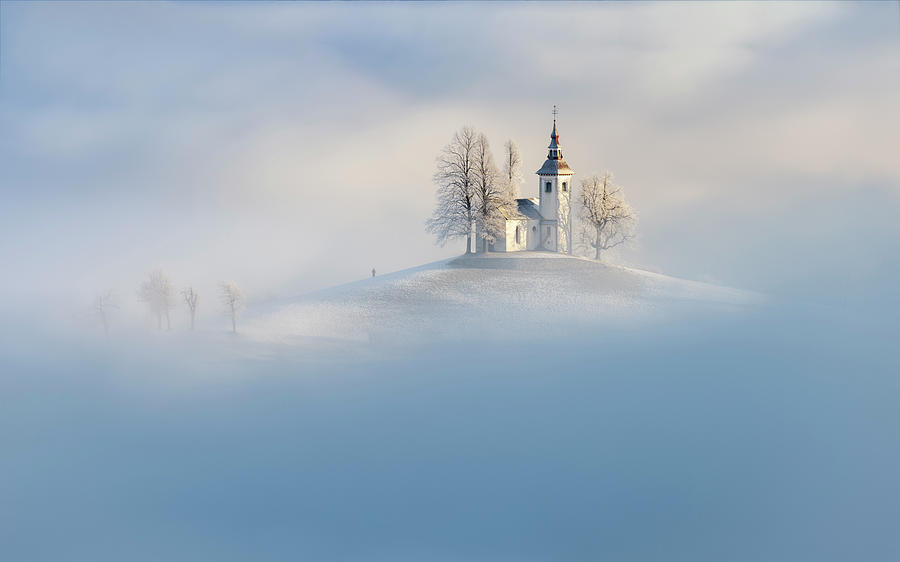 Floating in the mists Photograph by Piotr Skrzypiec