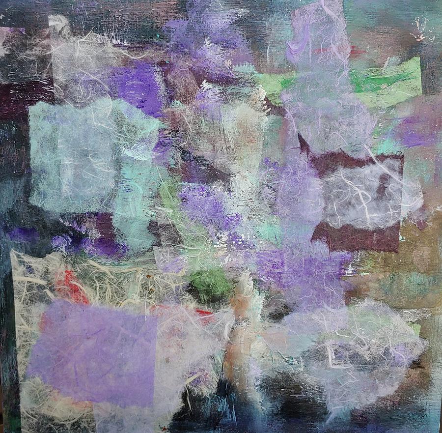 Lavender Mixed Media - Floating Lavendar by Rose Cofield