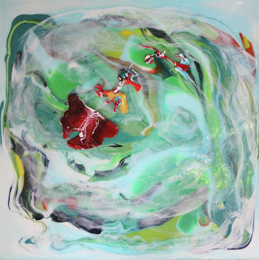 Floating Painting by Madeleine Arnett
