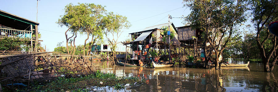 Floating Villages of the Tonle Sap Lake in Cambodia Photograph by Sonny Ryse