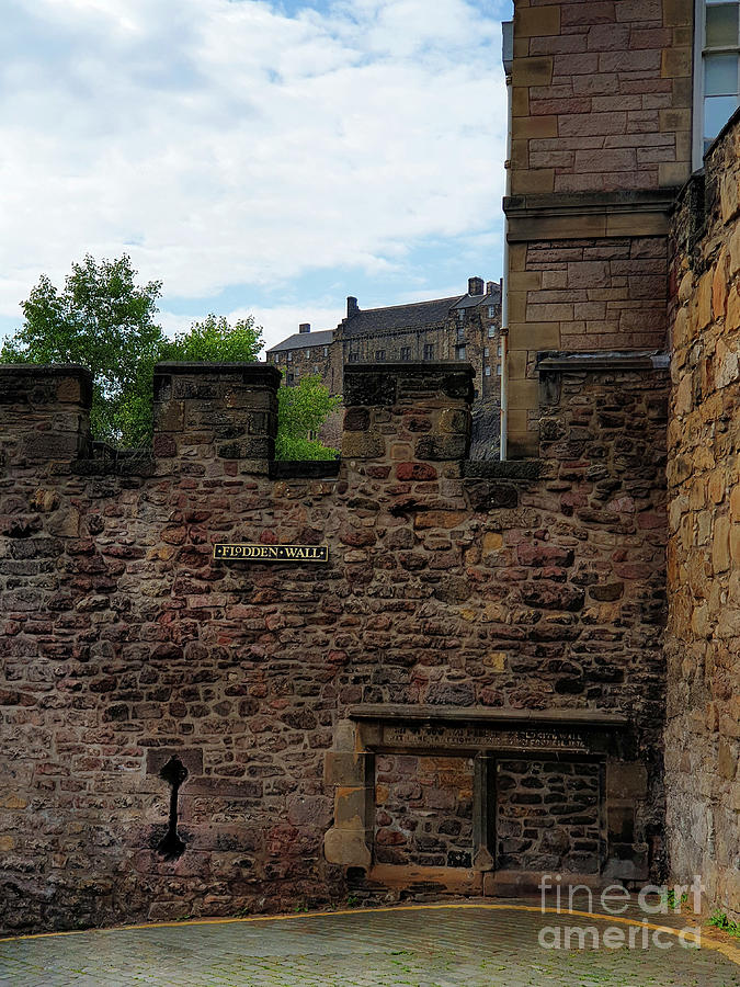 Flodden Wall Tower Photograph by Yvonne Johnstone
