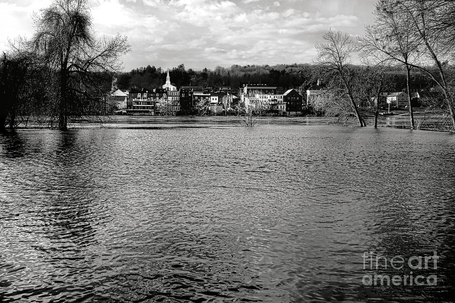 Flooded Hallowell Photograph by Olivier Le Queinec