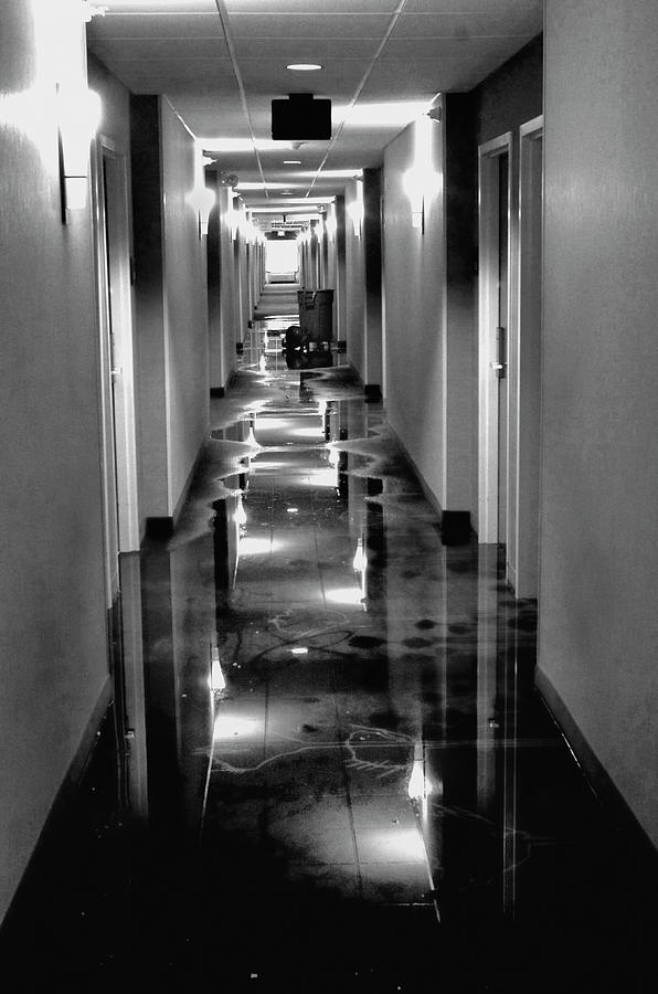 Flooded Hallway Photograph by Kevin Duke
