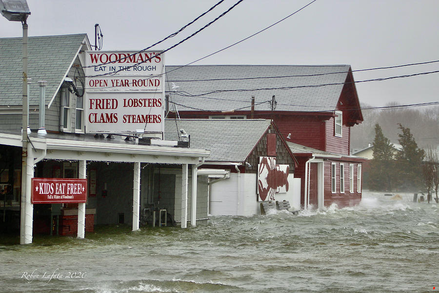 Flooding Causeway in Essex Photograph by Robyn Lafata - Fine Art America