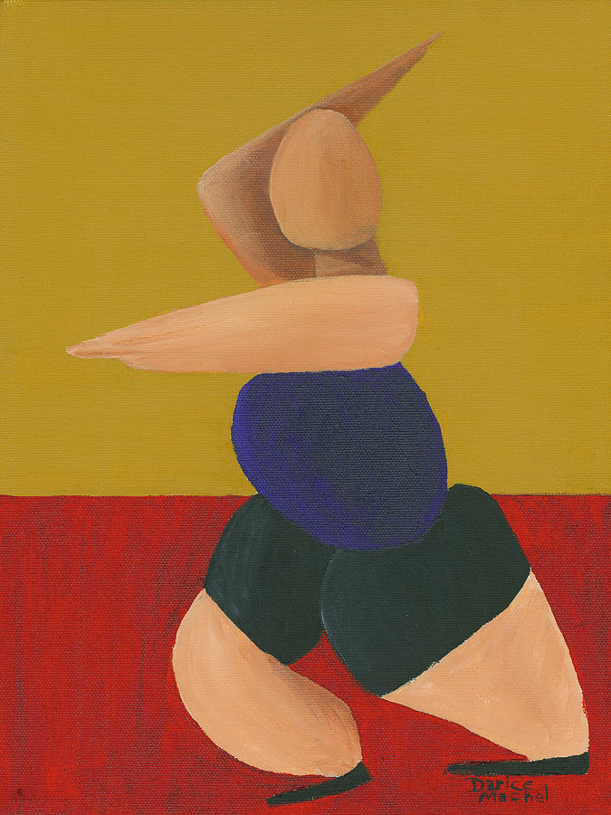 Floor Dancer 1 Painting by Darice Machel McGuire