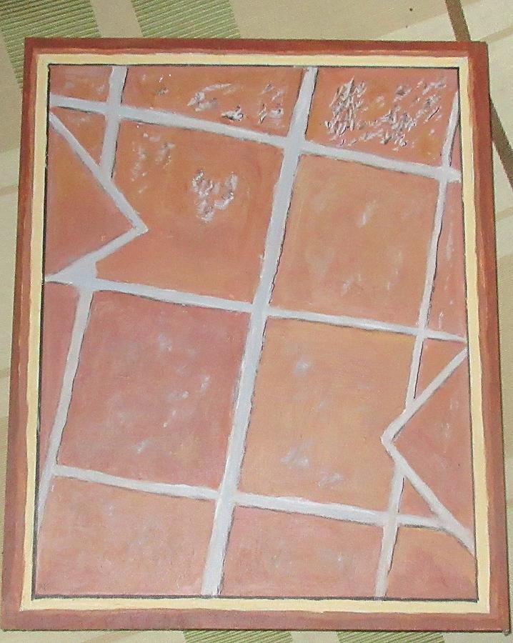 Floor Tile design Painting by Mac Smith Fine Art America