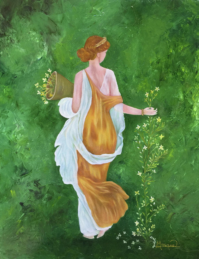 Flora Painting by Designs By Monique - Fine Art America