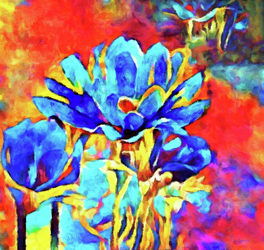 Flora Exotica Digital Art by Susan Maxwell Schmidt