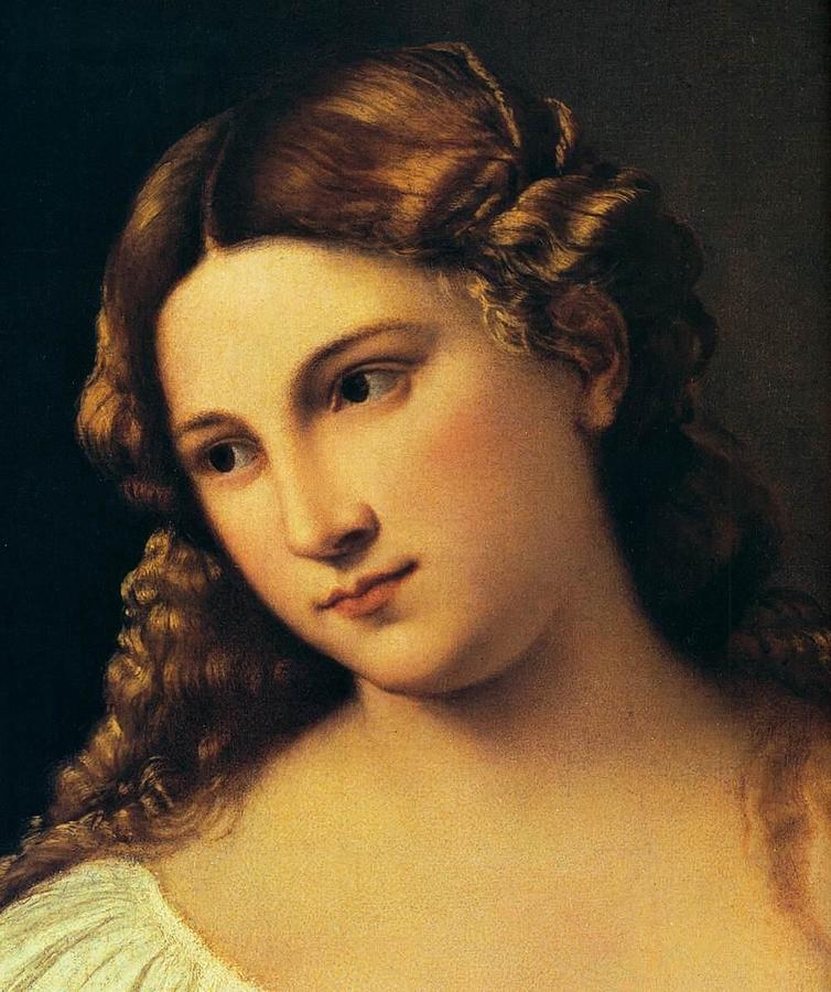  Flora    Painting by Titian