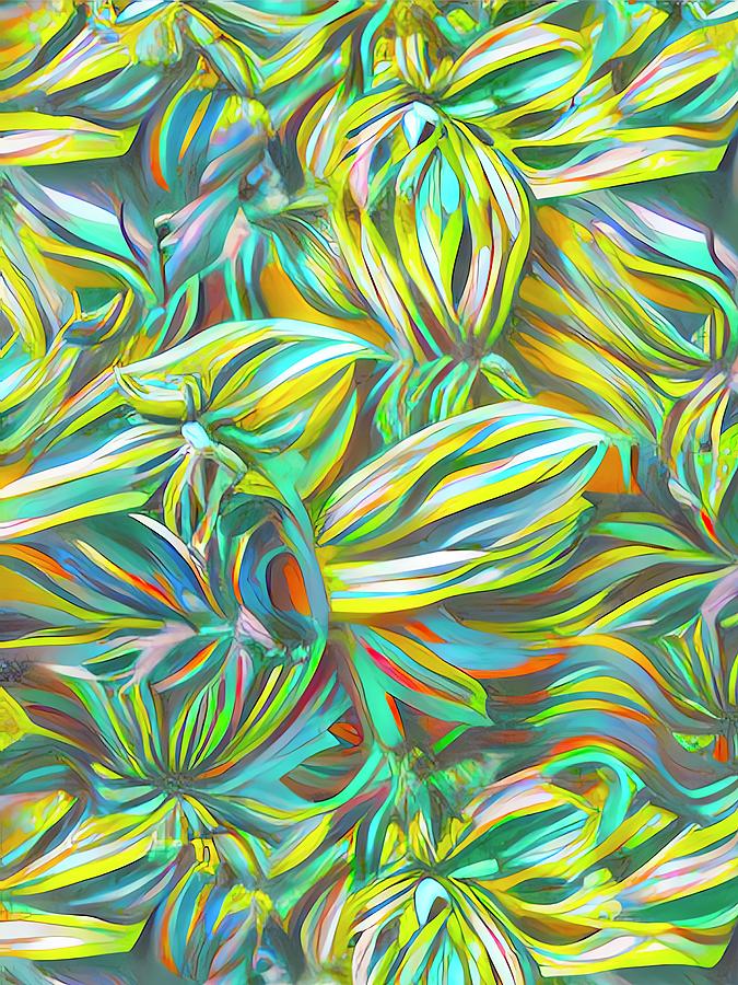 Floral #12 Digital Art by Fred Moore