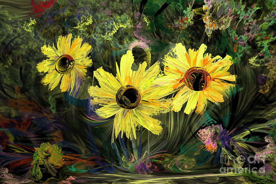 Floral Abstract 36 Photograph by William Gunn