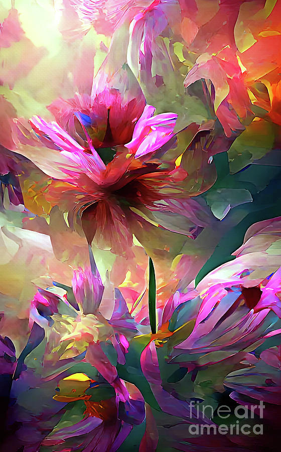 Floral Abstract    Photograph by Elaine Manley