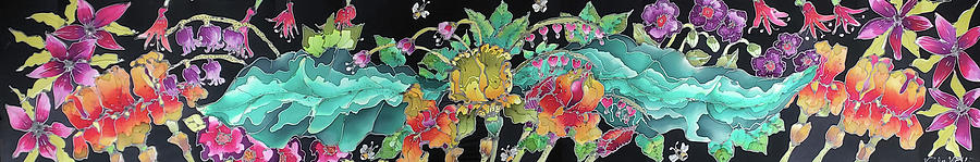 Floral Arrangement Tapestry - Textile by Karla Kay Benjamin
