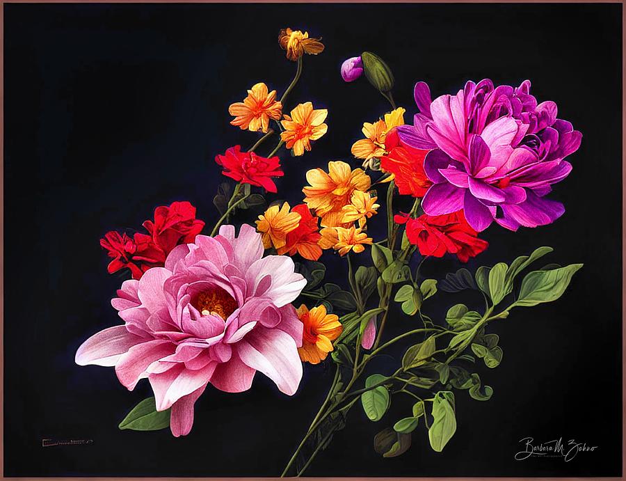 Floral Art - Series # 42 Photograph by Barbara Zahno - Fine Art America