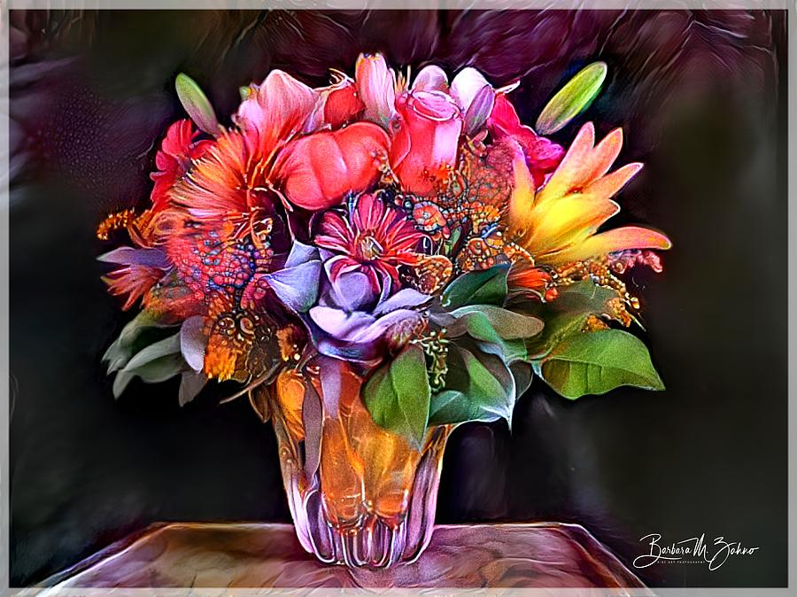 Floral Art - Series #22 Photograph by Barbara Zahno - Fine Art America