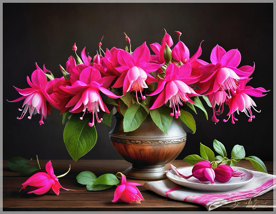 Still Life Photograph - Floral Art - Series #65 by Barbara Zahno
