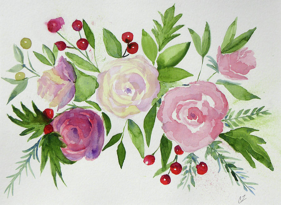 Floral Bouquet Painting
