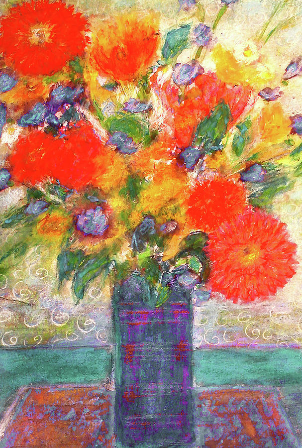 Floral By the Bay Painting by Studio Tolere