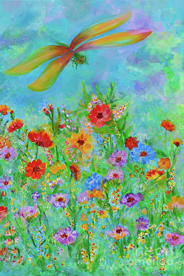 Floral Cheers Painting by Olga Hamilton