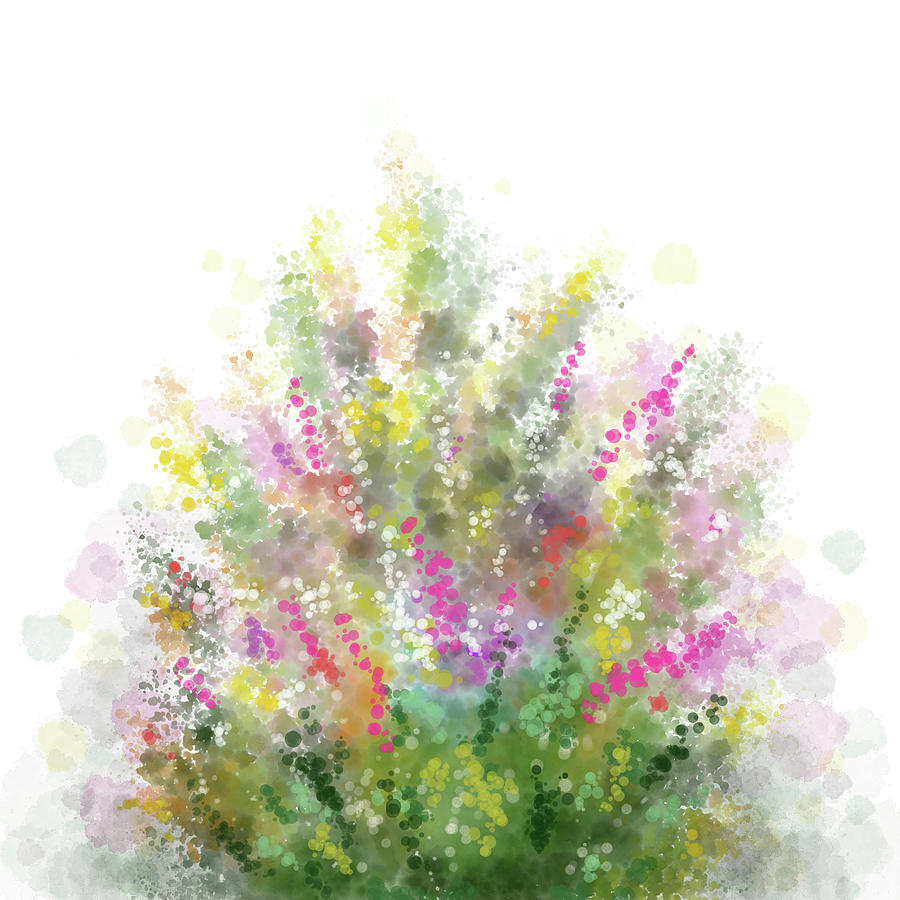 Floral Design 173 Digital Art by Lucie Dumas