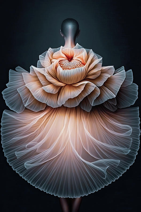 Floral Enigma 2 Digital Art by Zina Zinchik