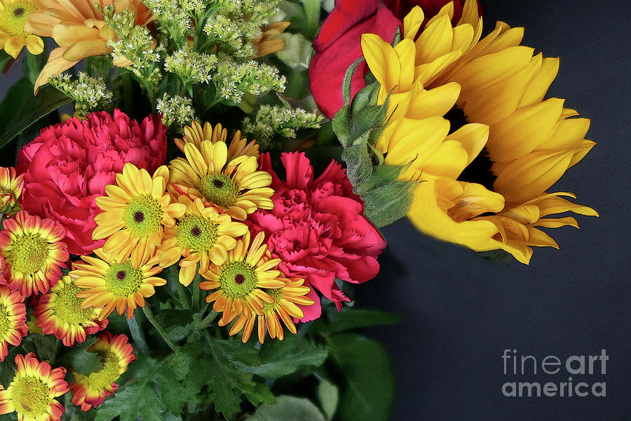 Floral Medley Photograph by Ann Horn