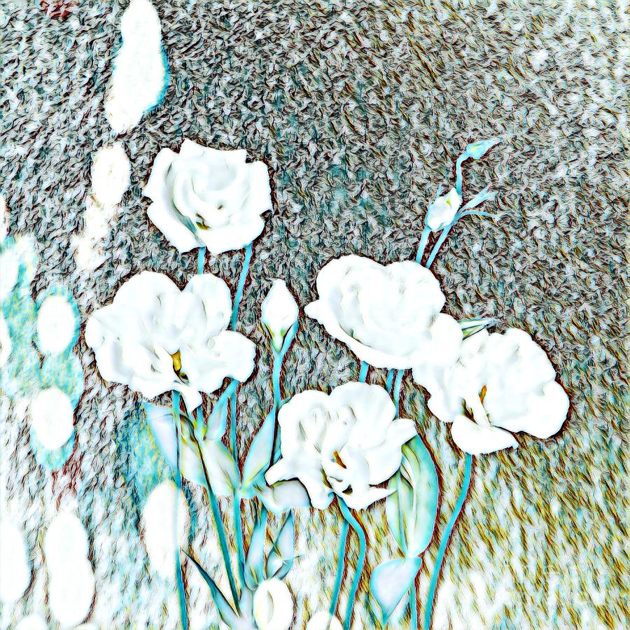 Floral Splendor  Digital Art by Rachel Hannah