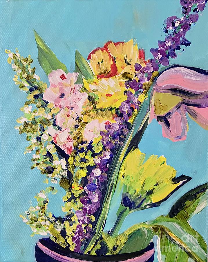Floral Still Life 2 Painting by Catherine Gruetzke-Blais
